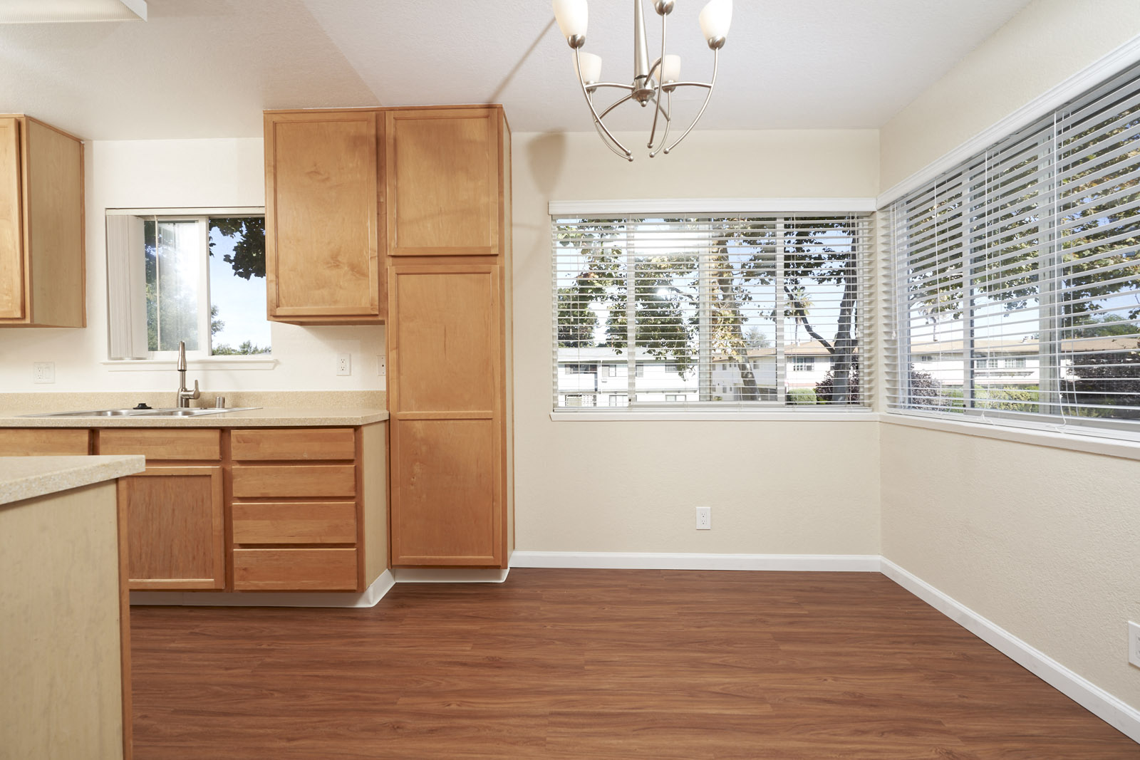 Kitchen and dining area