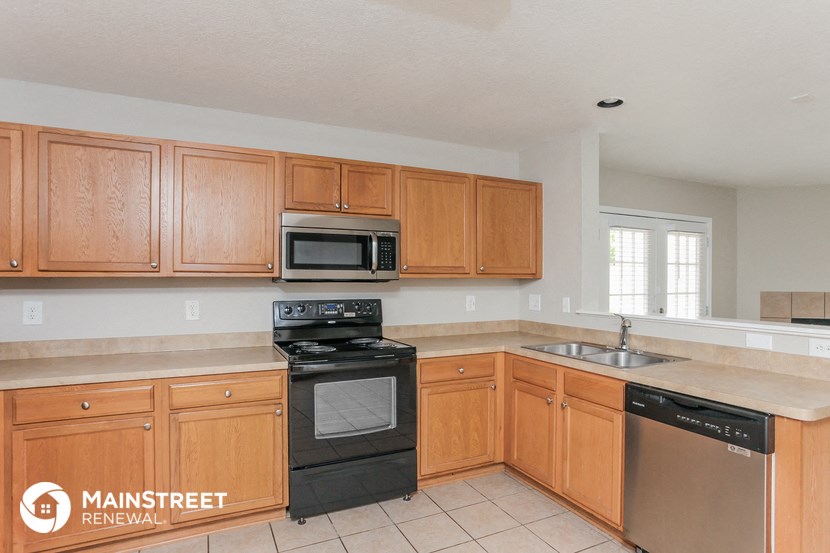 the kitchen is clean and ready for us to use