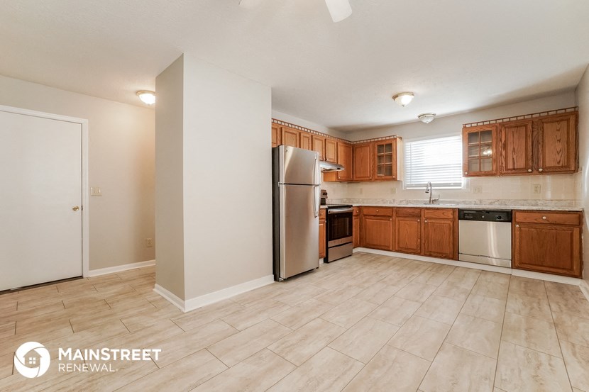 the kitchen is clean and ready for us to use