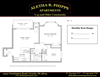Plan 8 - 1 Bed, 1 Bath, Study, End Unit