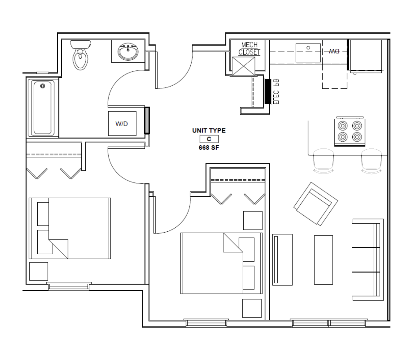 Two Bedroom