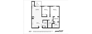 2 Bedroom 2 Bathroom