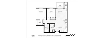 2 Bedroom 1 Bathroom