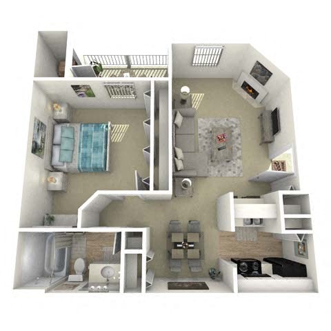 100 Minges Creek Place 1-2 Beds Apartment for Rent - Photo Gallery 33