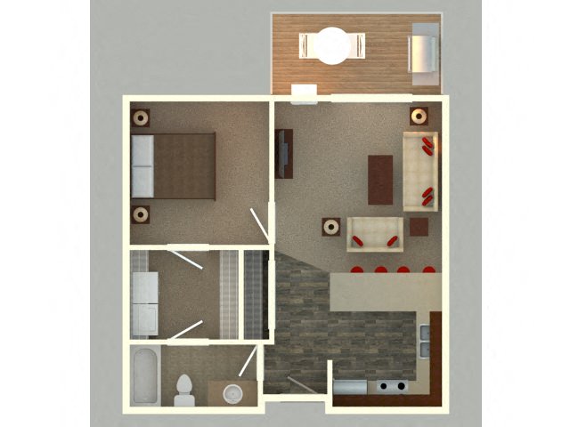 1891 17th Avenue North 1-3 Beds Apartment for Rent - Photo Gallery 16