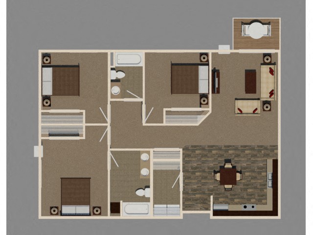 1891 17th Avenue North 1-3 Beds Apartment for Rent - Photo Gallery 22