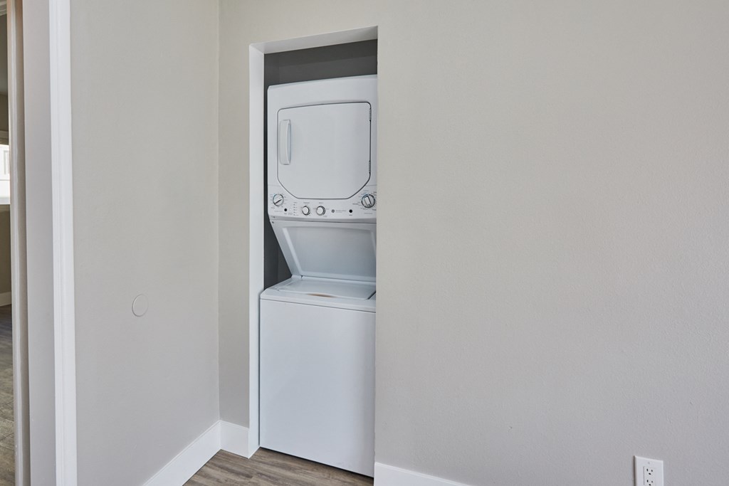 In-unit washer and dryer