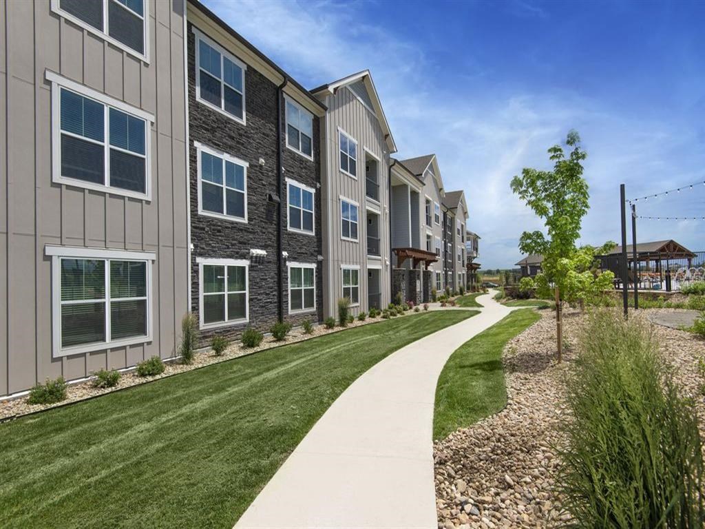 Walking Path at Watermark at Harvest Junction, Longmont, CO, 80501