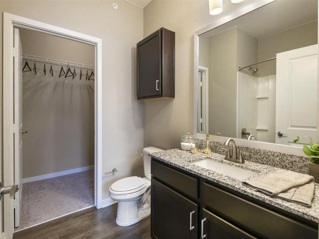 Bathroom With Bathtub at Watermark at Harvest Junction, Longmont, CO