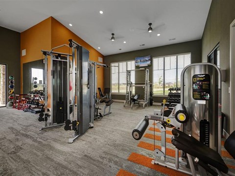 Fitness Center With Updated Equipment at Watermark at Harvest Junction, Longmont, 80501