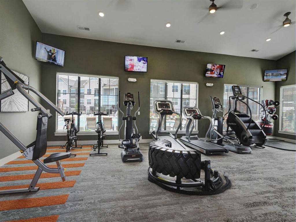 High-Tech Fitness Center at Watermark at Harvest Junction, Colorado, 80501