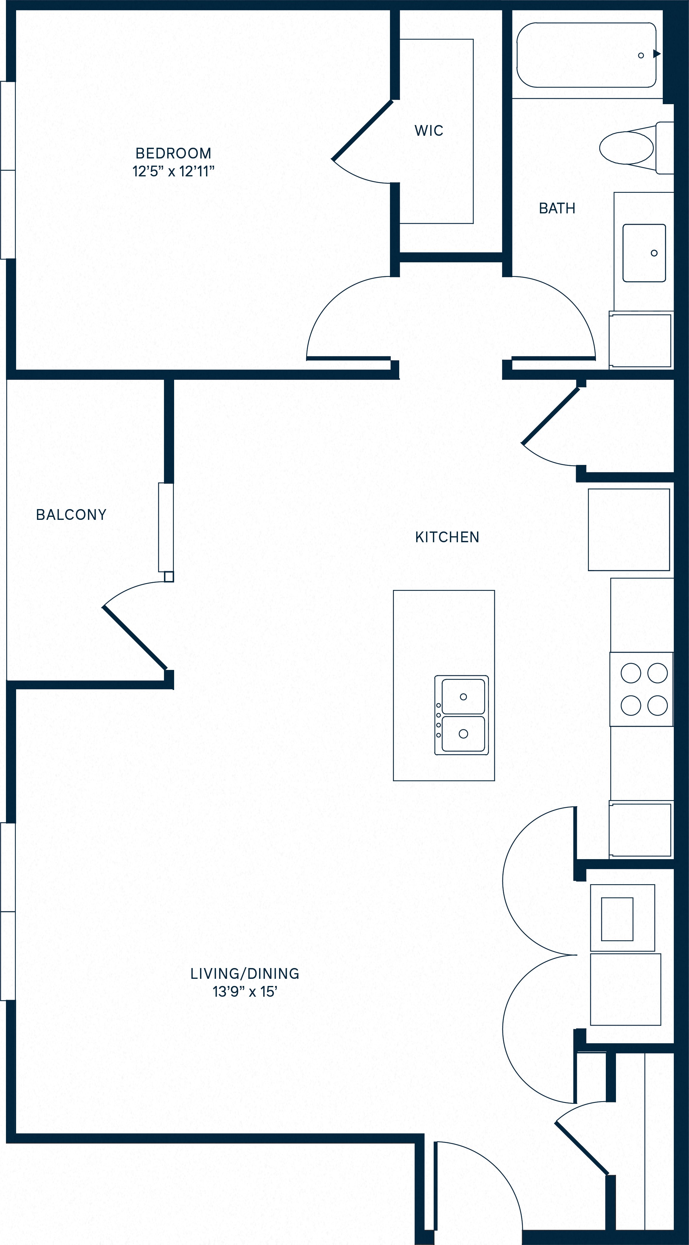 A2 Floor Plan at Watermark at Harvest Junction, Longmont, CO, 80501