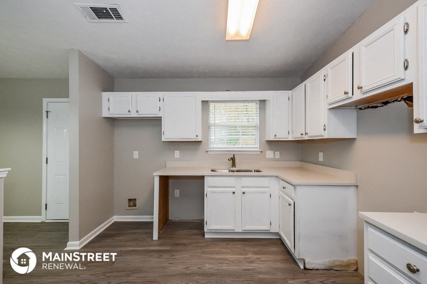 the kitchen is clean and ready for us to use