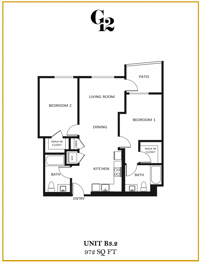 G12 Apartments Floor Plan