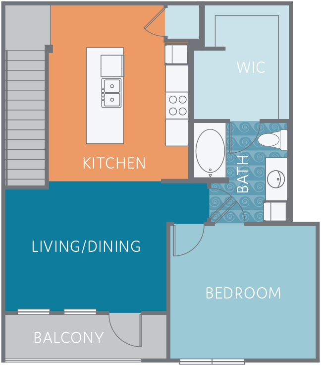Benson Upper  at Watermark at Steele Crossing, Fayetteville, 72703