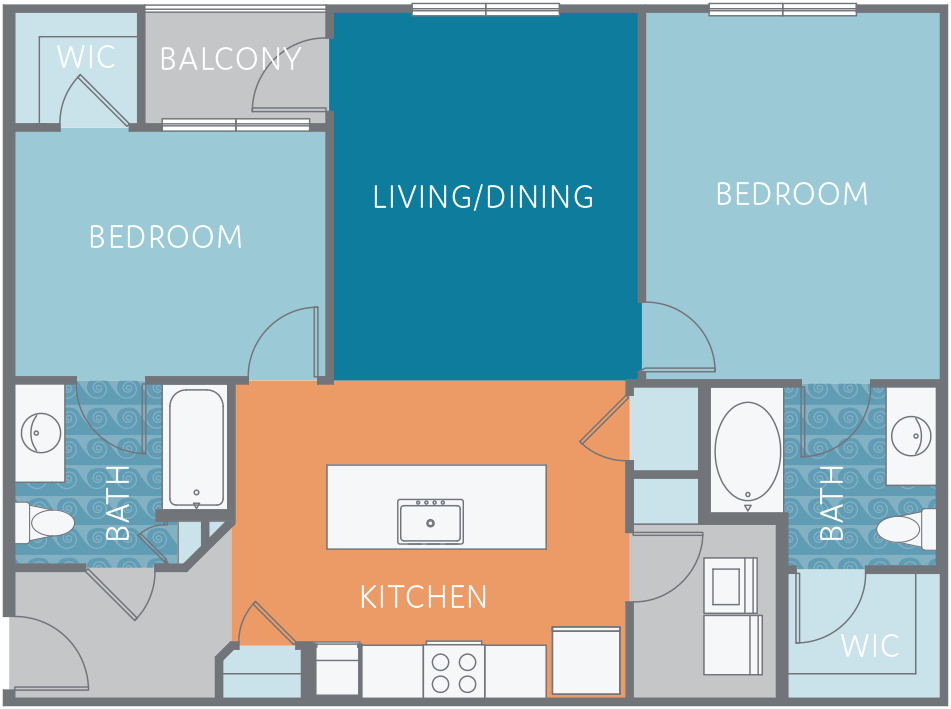The Mississippi  at Watermark at Steele Crossing, Fayetteville, Arkansas