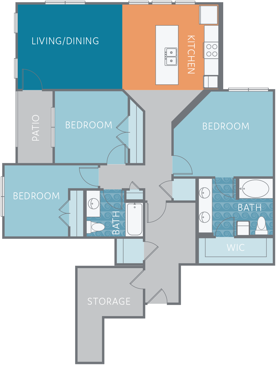 Willow Lower  at Watermark at Steele Crossing, Arkansas, 72703
