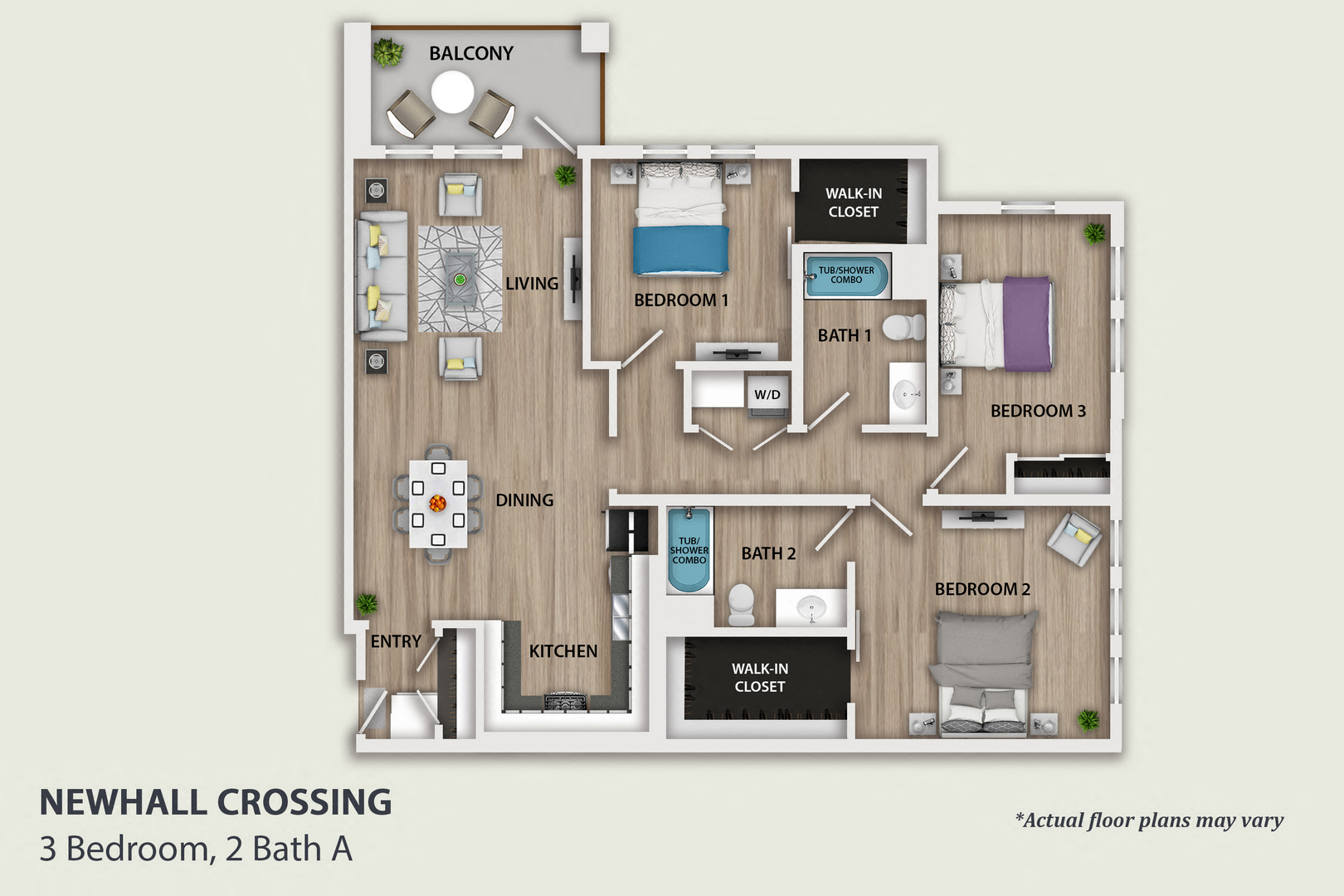 NewhallCrossing_3Bed2BA_A