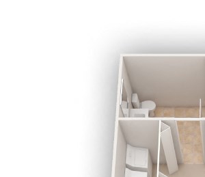 2 Bedroom, 1.5 Bath Townhome