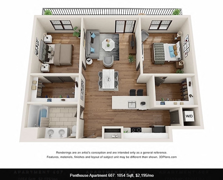 Pent House 607