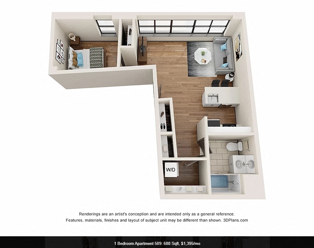 1 Bedroom AA