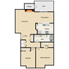 2 Bed 1 Bath