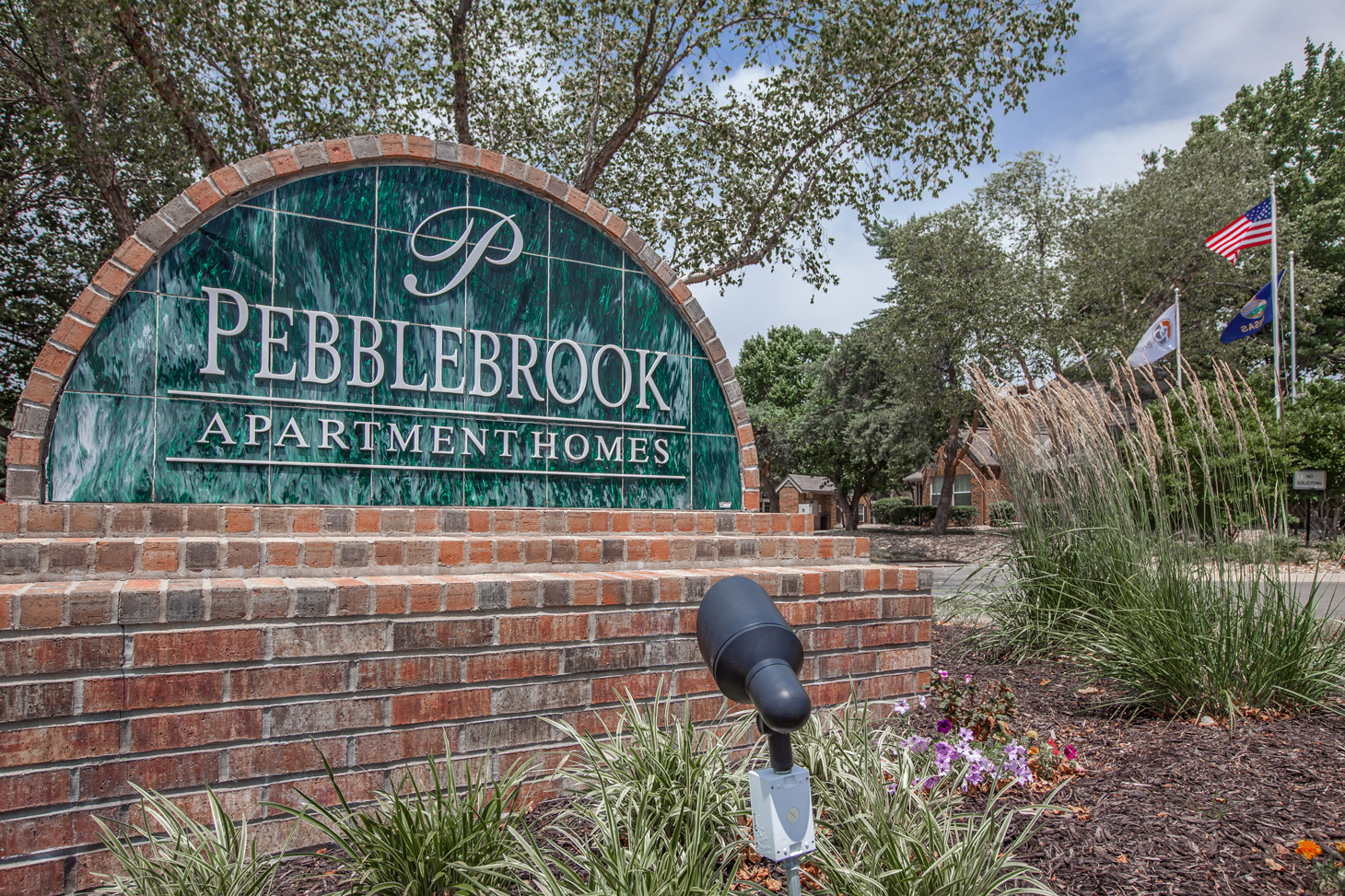 Property Signage at Pebblebrook, Kansas, 66212