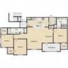 3 bedroom, 2 bathroom