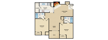 2 bedroom, 2 bathroom at Wind River Lodge, Kansas, 66219