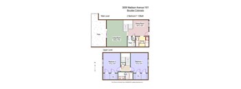 2 Bed 1.5 Bath