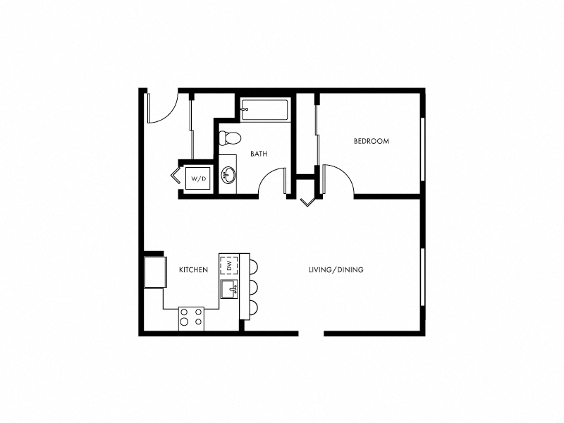 One Bedroom One Bath II