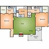 2 Bed 2 Bath w/ Fireplace