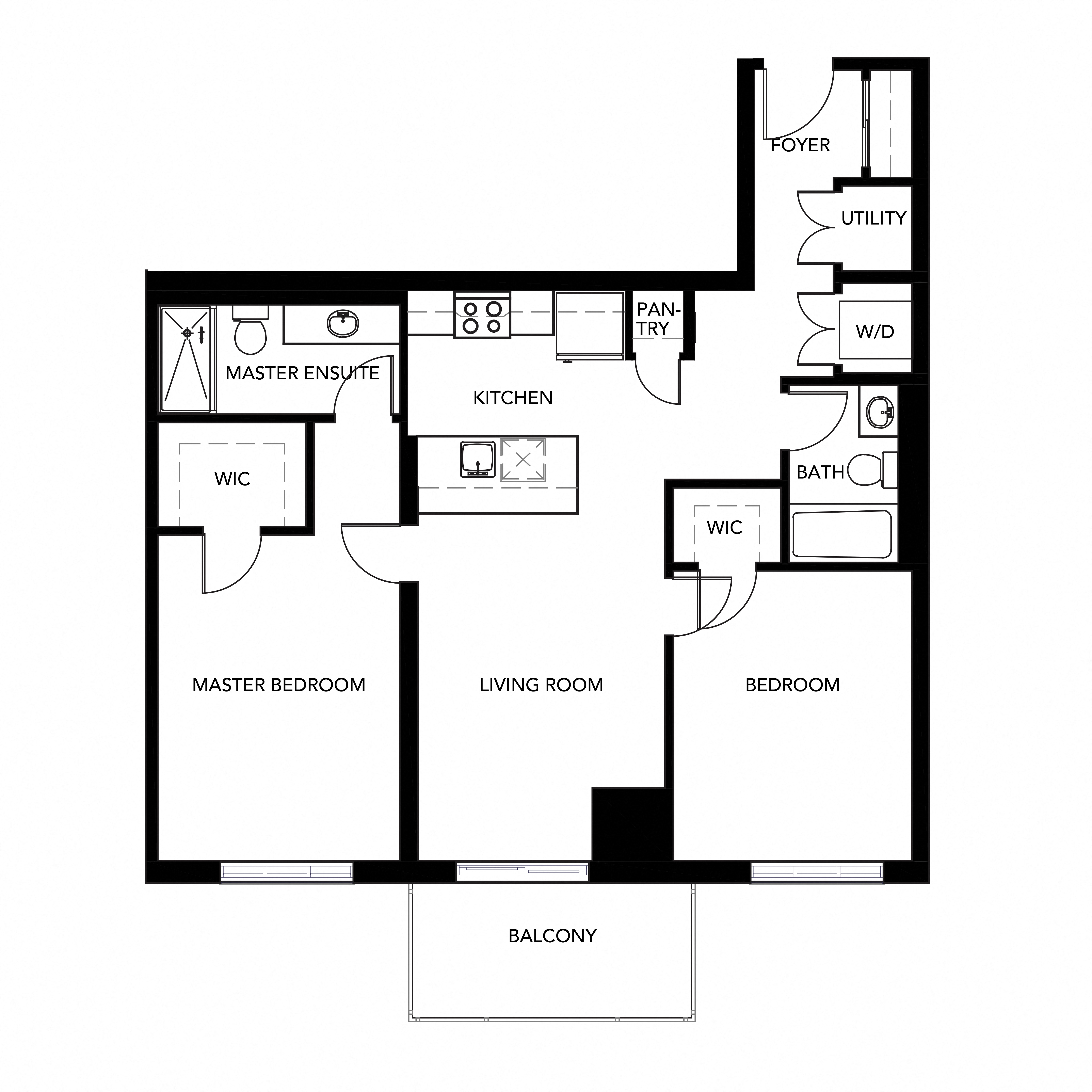 The Rembrandt 2 Bedroom Suite