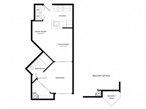 Acclaim Apartments- floorplan 