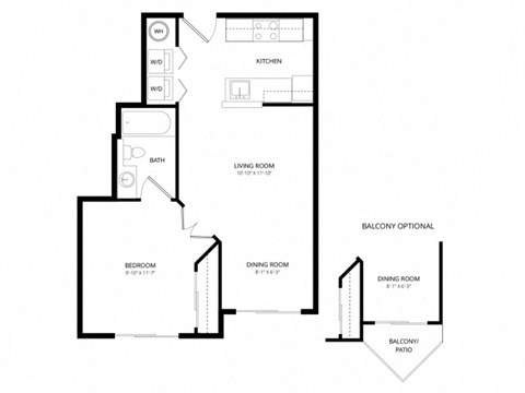 Acclaim Apartments- floorplan 