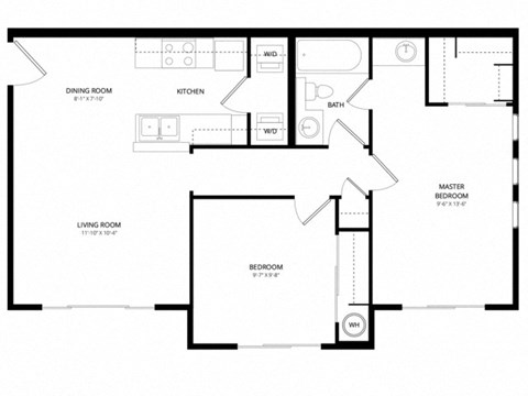 Acclaim Apartments- floorplan 