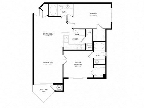 Acclaim Apartments- floorplan 