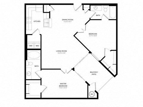 Acclaim Apartments- floorplan 