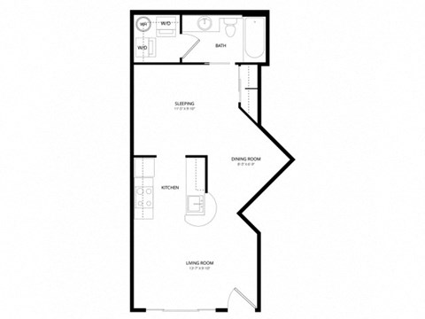 Acclaim Apartments- floorplan 