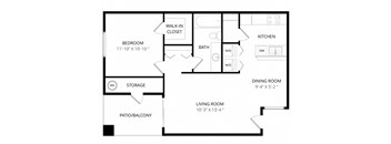 1 Bedroom 1 Bath