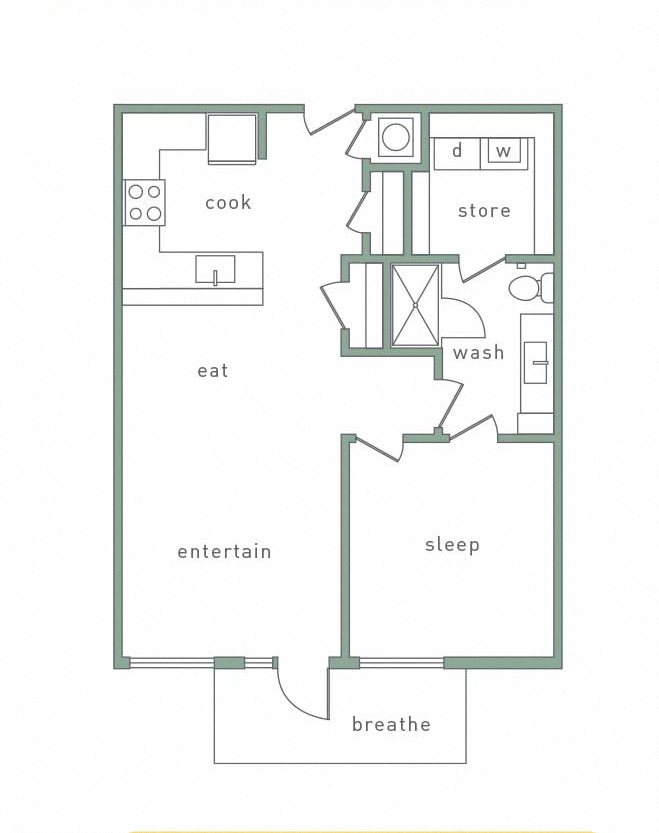 Park 35 on Clairmont Glen Iris Floorplan 1 Bedroom 1 Bath Glen Iris Floorplan 1 Bedroom 1 Bath 844 Total Sq Ft at Park 35 on Clairmont Apartment Homes, 3500 Clairmont Ave. Birmingham, AL 35222