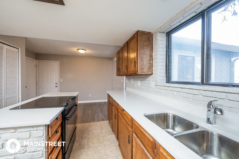 the kitchen is clean and ready for us to use