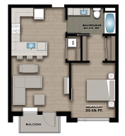 1 Bedroom J