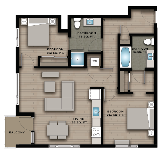 2 Bedroom B