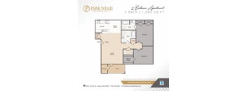 2 Bedroom - 1089