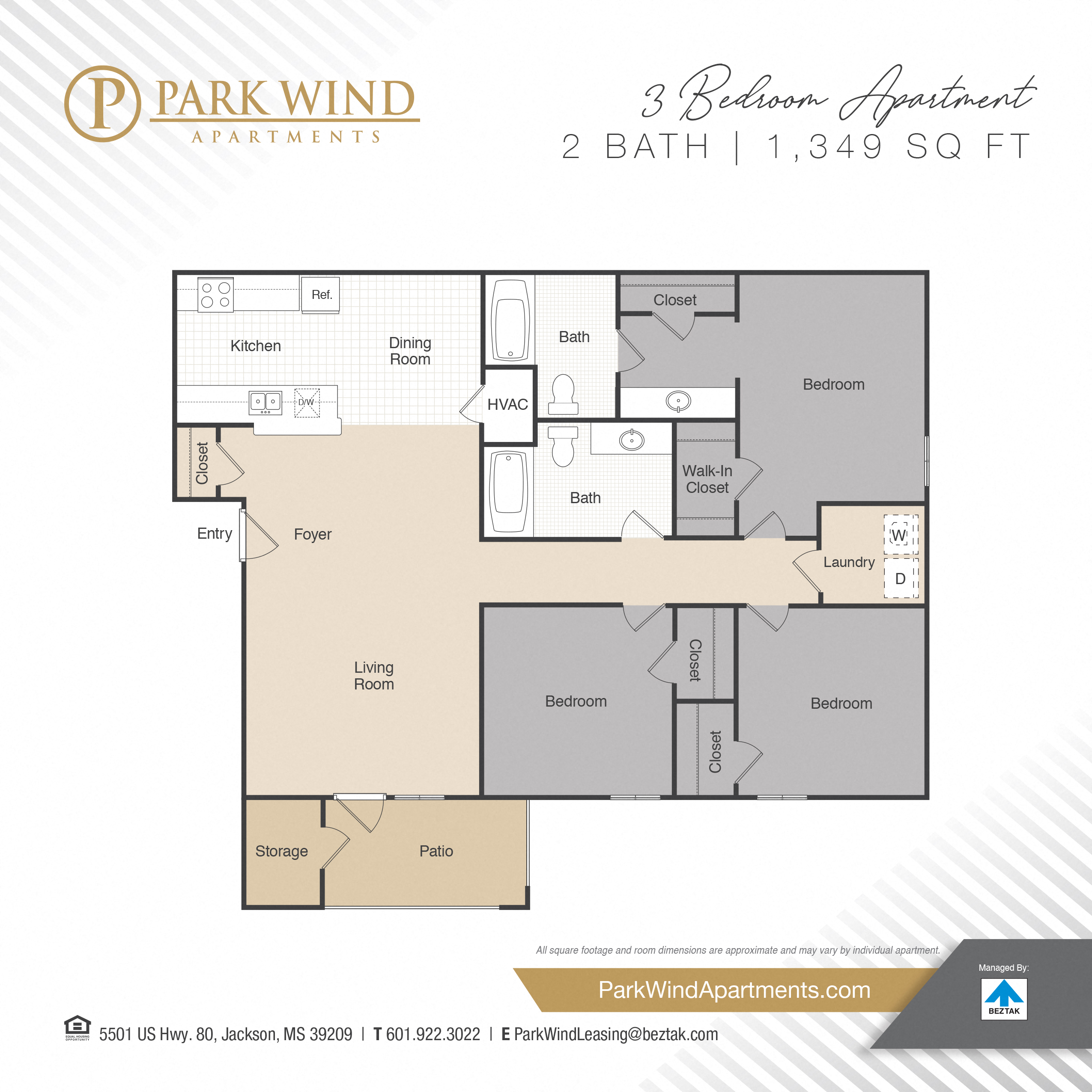 3 Bedroom - 1349