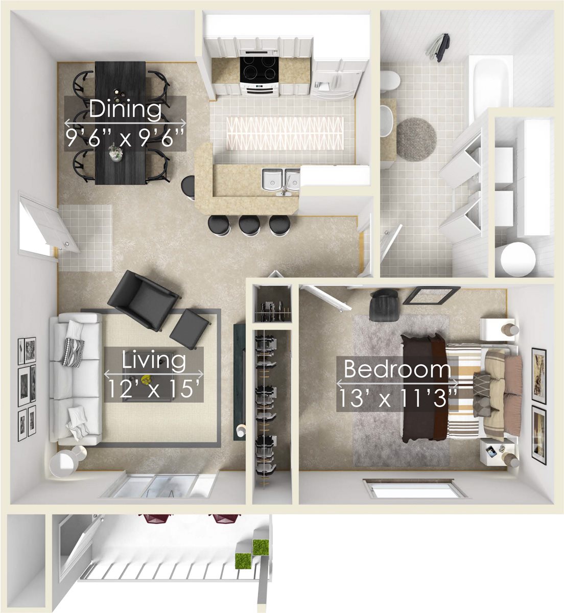 Honeysuckle Floor Plan 1