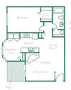 1 Bed 1 Bath A