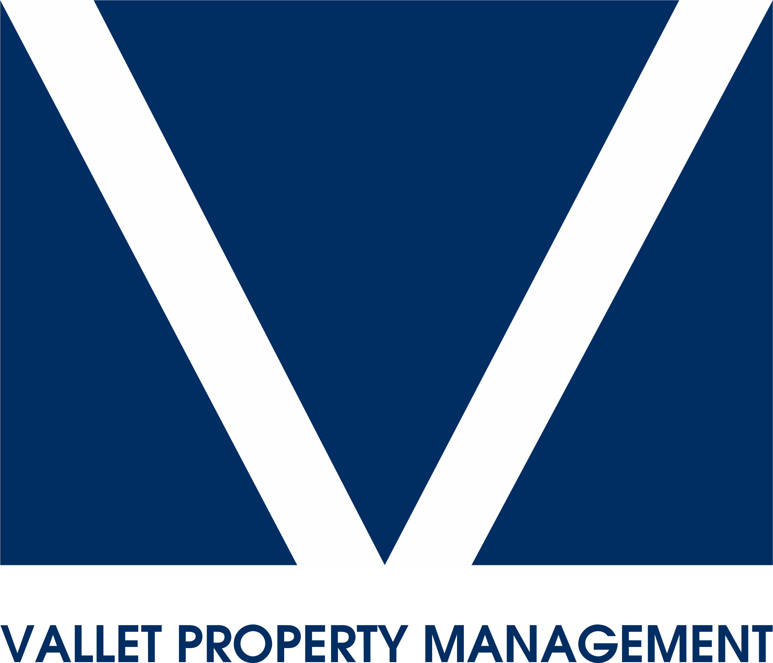 a blue and white triangle with a blue overlay and a white and blue diagonal line