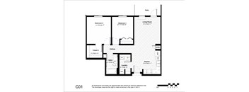 2 Bedroom 1 Bathroom